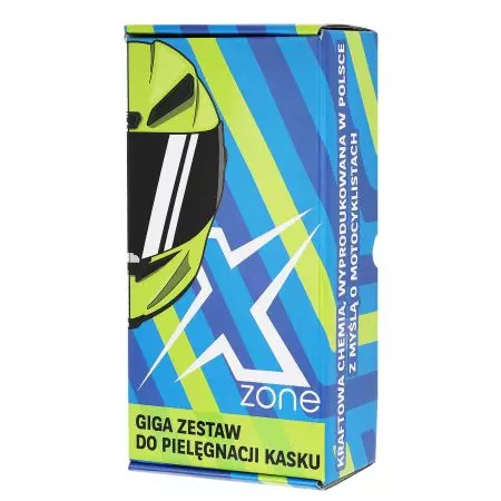 Xzone Giga 500 ml rengöringssats för motorcykelhjälmar-2