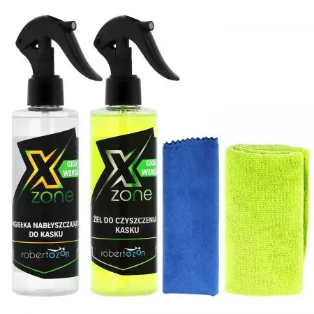 Xzone Giga 500 ml rengöringssats för motorcykelhjälmar-3