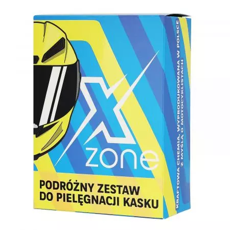 Xzone verzorgingsset voor reismotorhelm 110ml-2