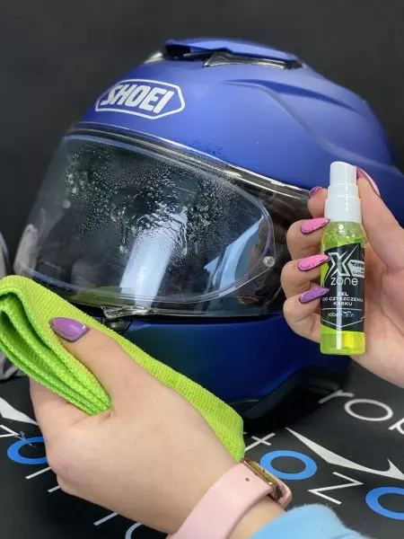 Xzone kit de limpeza para capacete de motociclista de viagem 60ml-9