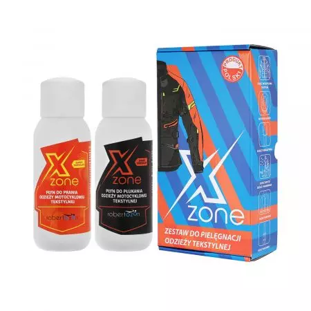 Xzone textile kit para el cuidado de la ropa de moto 600ml-2