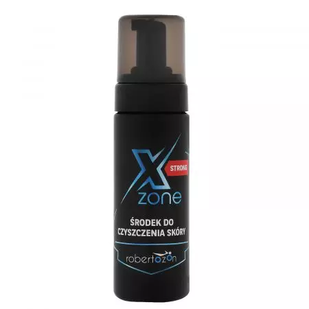 Kit de limpeza e manutenção para vestuário de couro forte + escova Xzone 250ml-3