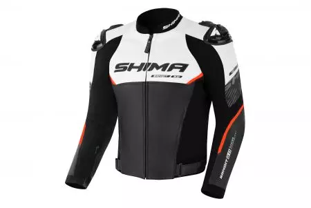 Shima Bandit 2.0 Jacket kožna motociklistička jakna crvena 52-1