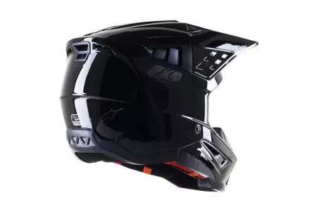 Alpinestars S-M5 Scout casco moto enduro nero/argento lucido M-2