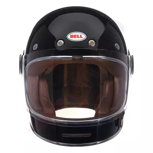 Bell Bullitt Solid fényes fekete XS integrált motoros sisak-3