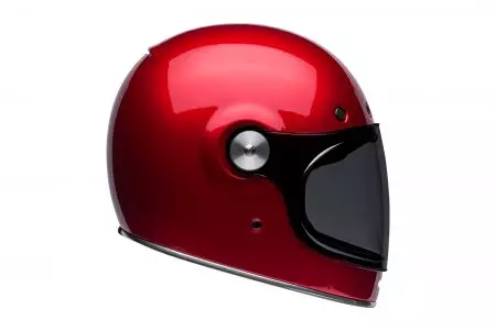 Bell Bullitt Solid gloss candy red L integreret motorcykelhjelm-11