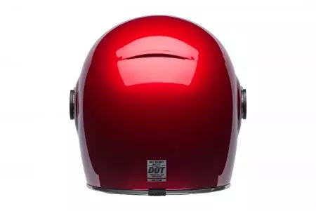 Bell Bullitt Solid glänsande röd L integralhjälm för motorcykel-6