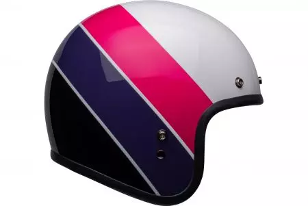 Bell Custom 500 Rif rosa/lila S motorcykelhjälm med öppet ansikte-2