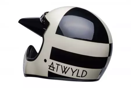 "Bell Moto-3 ECE5 Atwlyd Orbit" baltos/juodos spalvos M enduro motociklininko šalmas-5