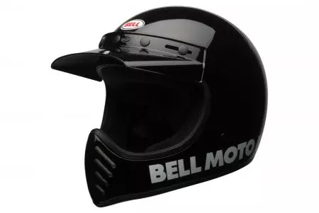 Bell Moto-3 ECE5 Classic sort L enduro motorcykelhjelm-6