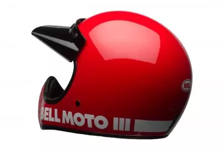 Bell Moto-3 ECE5 Cască de motocicletă Bell Moto-3 ECE5 Classic red L enduro roșu-7