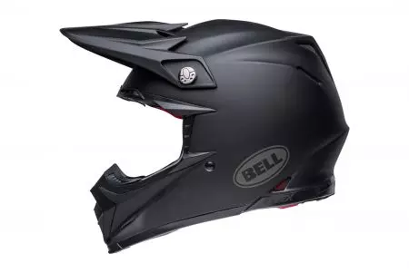 "Bell Moto-9S Flex mat" juodas XXL enduro motociklininko šalmas - MOTO9S-F-SOL-01F-XXL