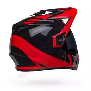 Capacete Bell MX-9 Adventure Mips Dash preto/vermelho XL para motas de enduro-5