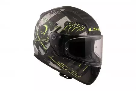 LS2 FF353 RAPID II PIRATES capacete integral de motociclista M.TITANIUM-06 L-2