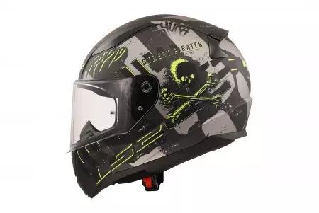 LS2 FF353 RAPID II PIRATES capacete integral de motociclista M.TITANIUM-06 L-3