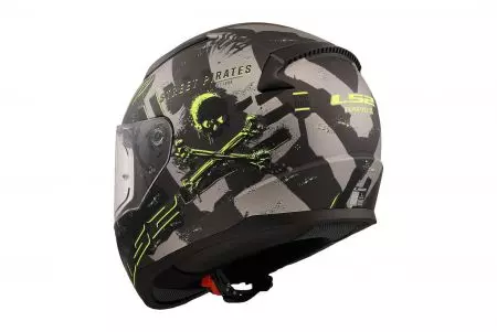 LS2 FF353 RAPID II PIRATES capacete integral de motociclista M.TITANIUM-06 L-4