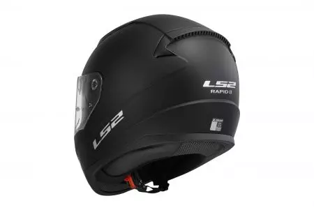 LS2 FF353 RAPID II SOLID MATT BLACK-06 M capacete integral de motociclista-6