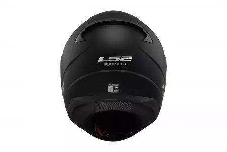 LS2 FF353 RAPID II SOLID MATT BLACK-06 M capacete integral de motociclista-8