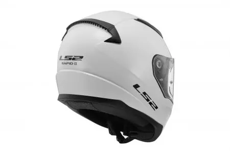 LS2 FF353 RAPID II SOLID WHITE-06 L capacete integral de motociclista-7