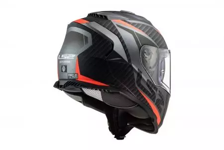 LS2 FF800 STORM II RACER M. TITAN FLUO capacete integral de motociclista -06 L-4
