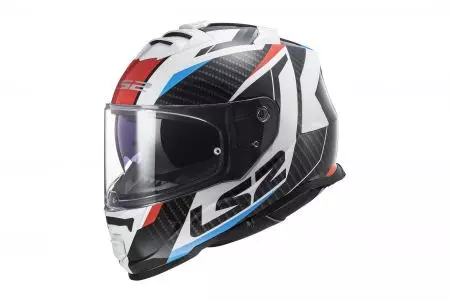 LS2 FF800 STORM II RACER RED BLUE capacete integral de motociclista -06 L-1