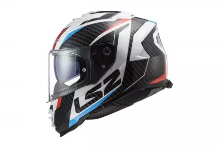 LS2 FF800 STORM II RACER RED BLUE capacete integral de motociclista -06 L-2