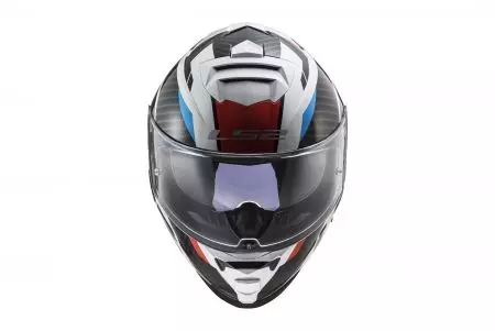 LS2 FF800 STORM II RACER RED BLUE capacete integral de motociclista -06 L-3
