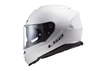 LS2 FF800 STORM II SOLID WHITE -06 L capacete integral de motociclista-2