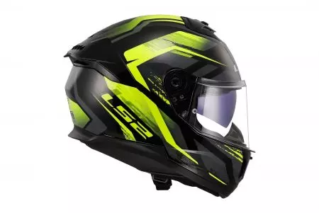 LS2 FF808 STREAM II FURY BLACK H-V YEL-06 L capacete integral de motociclista-3