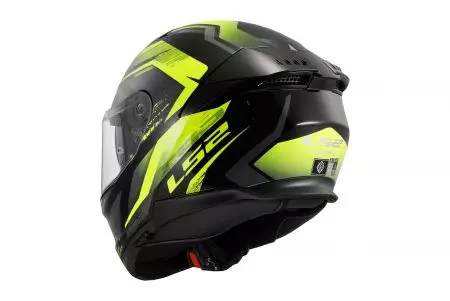 LS2 FF808 STREAM II FURY BLACK H-V YEL-06 L capacete integral de motociclista-4