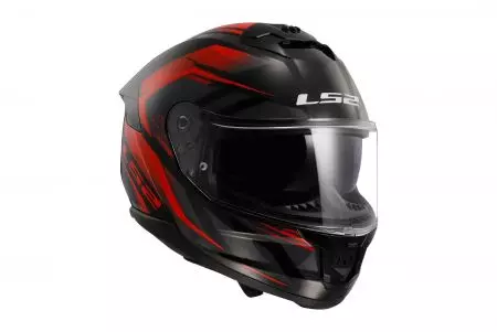 Motociklistička kaciga koja pokriva cijelo lice LS2 FF808 STREAM II FURY BLACK RED-06 3XL-6