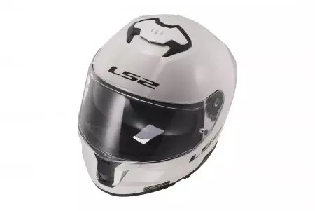 LS2 FF808 STREAM II SOLID WHITE-06 L capacete integral de motociclista-5