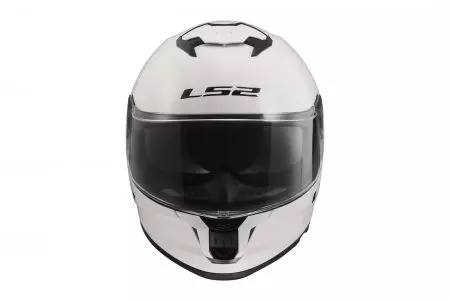 LS2 FF808 STREAM II SOLID WHITE-06 L capacete integral de motociclista-6
