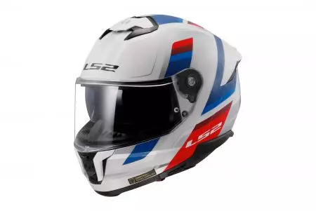 LS2 FF808 STREAM II VINTAGE WH.BL.RED-06 L capacete integral de motociclista-1