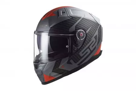 LS2 FF811 VECTOR II SPLITTER M.TIT RED-06 L capacete integral de motociclista-1