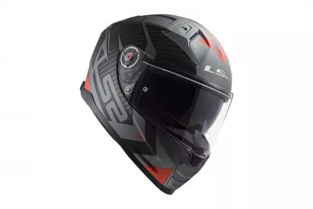 LS2 FF811 VECTOR II SPLITTER M.TIT RED-06 L capacete integral de motociclista-5