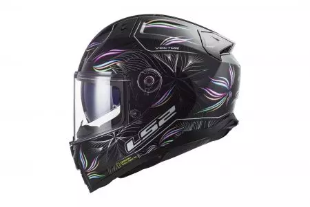 LS2 FF811 VECTOR II TROPICAL BLACK WH.-06 L capacete integral de motociclista-5