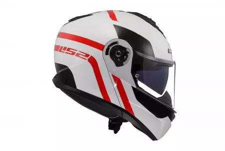 LS2 FF908 STROBE II AUTOX BRANCO VERMELHO-06 L capacete para motociclistas-10