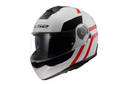 LS2 FF908 STROBE II AUTOX BRANCO VERMELHO-06 L capacete para motociclistas-1