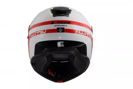 LS2 FF908 STROBE II AUTOX BRANCO VERMELHO-06 L capacete para motociclistas-7