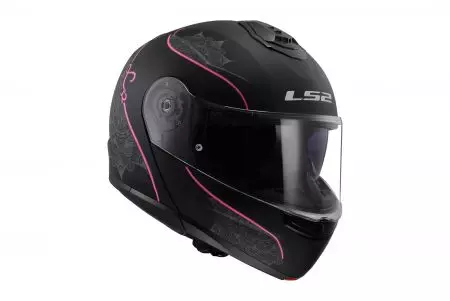 LS2 FF908 STROBE II LUX M.BLACK PINK-06 XXL capacete para motociclistas-11