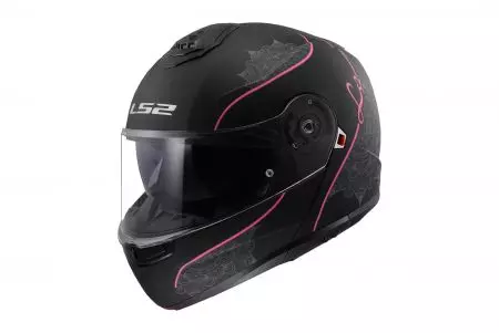 LS2 FF908 STROBE II LUX M.BLACK PINK-06 XXL capacete para motociclistas-1