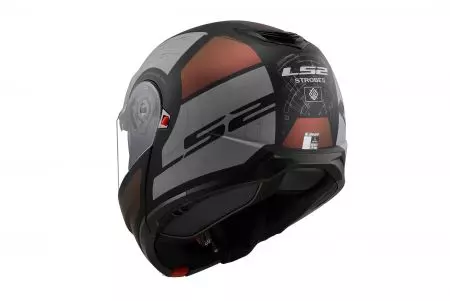 LS2 FF908 STROBE II ORION M.BL.PUR capacete para motociclistas. AZUL-06 L-5