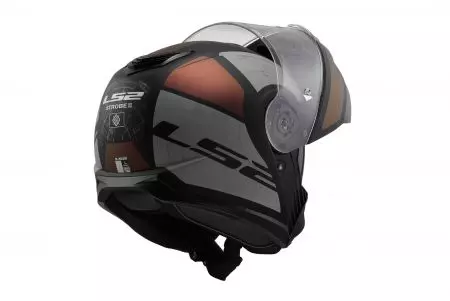 LS2 FF908 STROBE II ORION M.BL.PUR capacete para motociclistas. AZUL-06 L-9