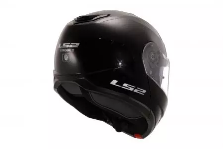 LS2 FF908 STROBE II SOLID BLACK-06 L capacete de motociclista para maxilar-6