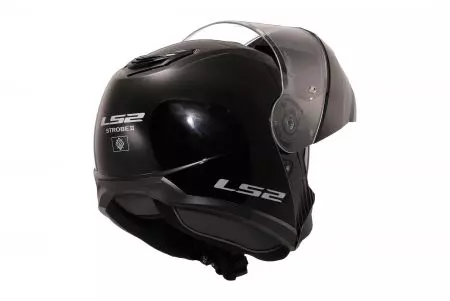 LS2 FF908 STROBE II SOLID BLACK-06 L capacete de motociclista para maxilar-7