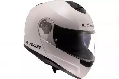 Kask motocyklowy szczękowy LS2 FF908 STROBE II SOLID WHITE-06 L-10