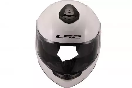LS2 FF908 STROBE II SOLID WHITE-06 L capacete de motociclista para maxilar-11