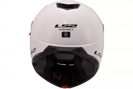 LS2 FF908 STROBE II SOLID WHITE-06 L capacete de motociclista para maxilar-6