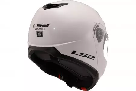 LS2 FF908 STROBE II SOLID WHITE-06 L capacete de motociclista para maxilar-7